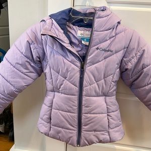 Girls Columbia winter coat.